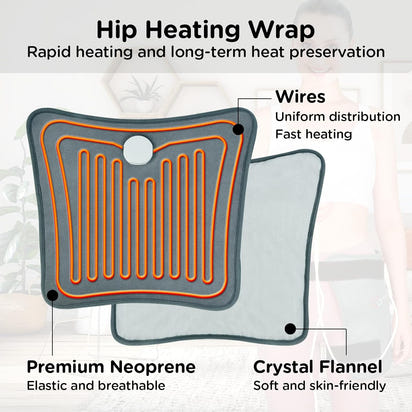 Sciatica Relief Hip Heating Pad & Massager